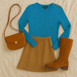 Ralph Lauren preppy coastal grandma - Blair Waldorf inspired